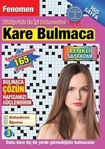 Fenomen Kare Bulmaca 3 - Kolektif  - Maxı Yayıncılık