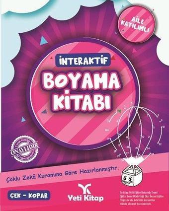 İnteraktif Boyama Kitabı 2 - Kolektif  - Yeti Kitap