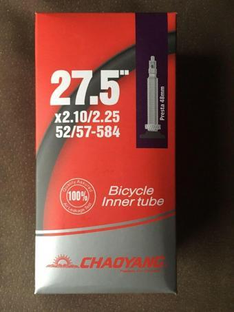 Chaoyang İc Lastik 27.5x2.10/2.25 Ve 52/57-584 İnce sibop 48mm