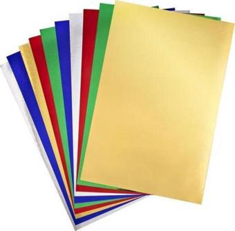 Nova Color Aynalı Karton 10 Renk 20x30 cm