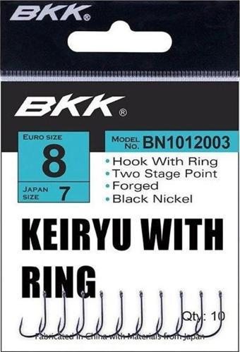 BKK Keiryu-R Diamond Siyah Nikel Olta İğnesi