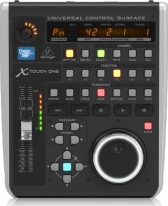 Behringer Behrınger X-Touch One Universal Control Surface With Touch-Sensitive Motor Fader And Lcd Scribble