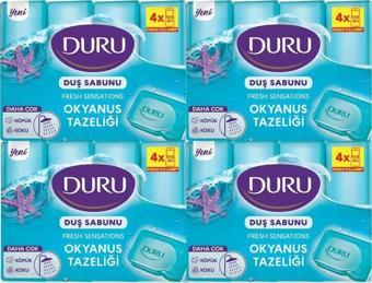 Fresh Sensations Okyanus Tazeliği 16 Adet Duş Sabunu 4x600gr