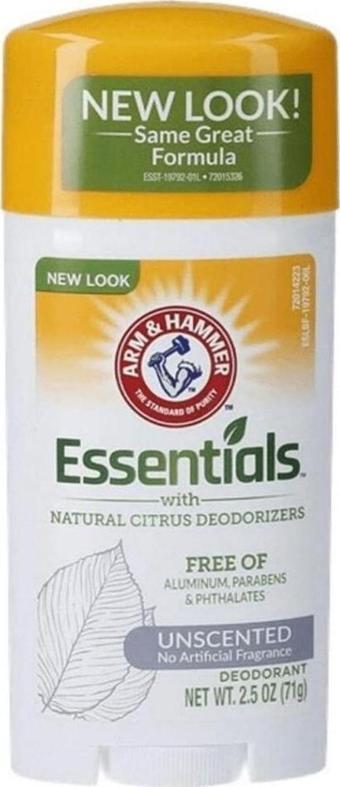 Arm&Hammer Essentials Unscented 71gr Kokusuz