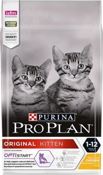 Pro Plan Kitten Tavuklu Yavru Kedi Maması 1,5 Kg Orijinal Paket