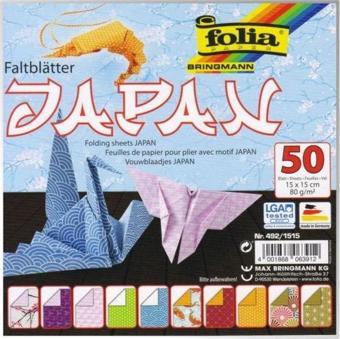 Folia Origami Kağıdı Japan 15x15 cm 50 Adet 492/1515