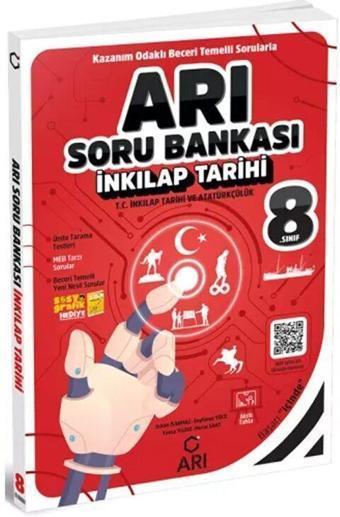 8. Sınıf TC İnkılap Tarihi ve Atatürkçülük Arı Soru Bankası Arı Yayınları - Arı