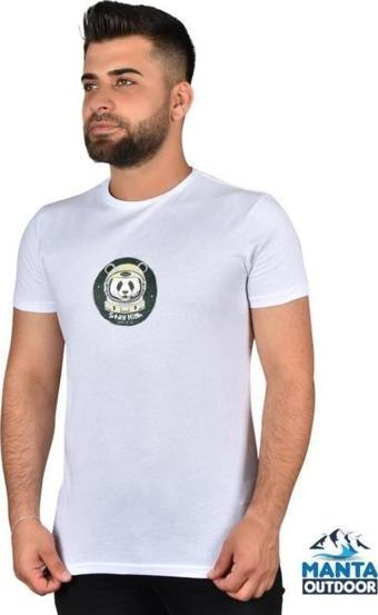 Manta MNT 2370  Panda Erkek T-Shirt