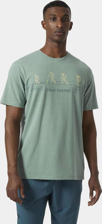 Helly Hansen Skog Recycled Graphic Erkek T-Shirt