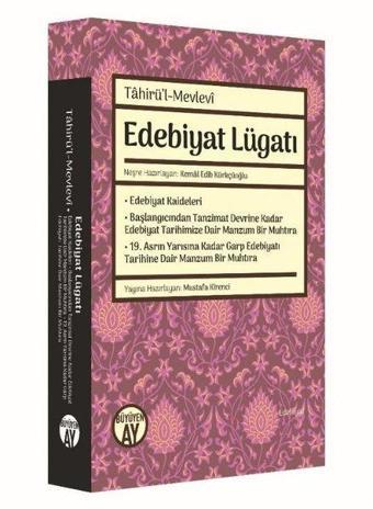 Edebiyat Lügatı - Tahirü’l - Mevlevi  - Büyüyenay Yayınları
