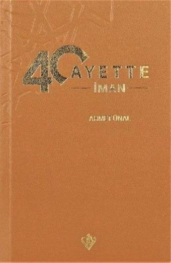 40 Ayette İman - Fatih Çelik - Türkiye Diyanet Vakfı Yayınları