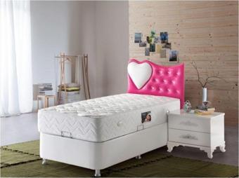 Opalin Cotton Kumaş Ortopedik Yaylı Yatak Lüx Ortopedik Yaylı Yatak 100X190 Cm Yaylı Yatak