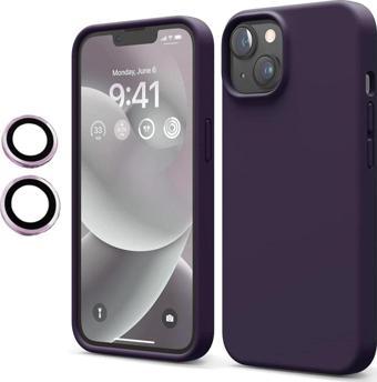 iPhone 14 Kılıf Kamera Lens Hediyeli Nano Lansman Silikon Arka Kapak