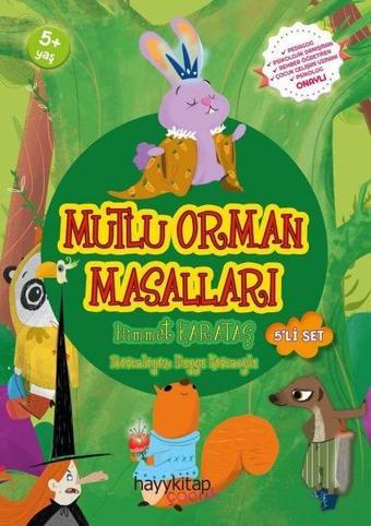 Mutlu Orman Masalları Seti - 5 Kitap Takım - Himmet Karataş - Hayykitap