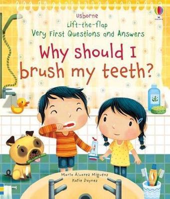 Why Should I Brush My Teeth? (Very First Lift-the-Flap Questions and Answers) - Katie Daynes - Usborne