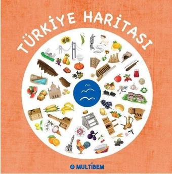 Türkiye Haritası - Kolektif  - Multibem Yayınları