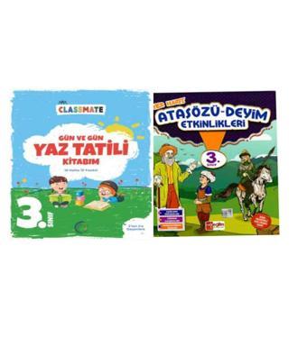 3. Sınıf Gün Ve Gün Yaz Tatili Kitabım Ve  Atasözü-Deyim Etkinlikleri - Okyanus Yayıncılık