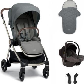 Mamas & Papas Strada Cosmo Travel Sistem Bebek Arabası Grey Melange