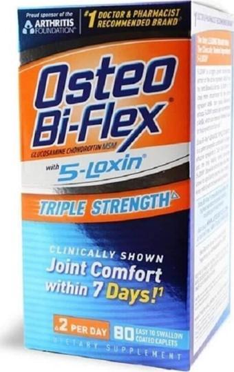 Nature's Bounty Osteo Bi-flex 5-loxin Adv 80 Tablet