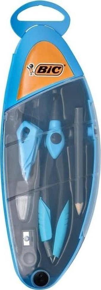 Bic College Pergel Seti 5 Parça Mavi