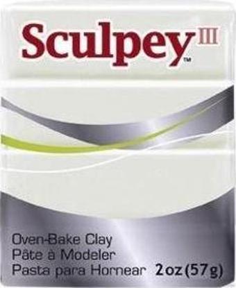 Sculpey III Polimer Kil 57 gr 1113 Glow In The Dark (Karanlıkta Parlayan)