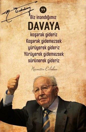 Necmeddin Erbakan Ajandası - Cüheyman Taha Aydın - Dava Adamı Yayınları