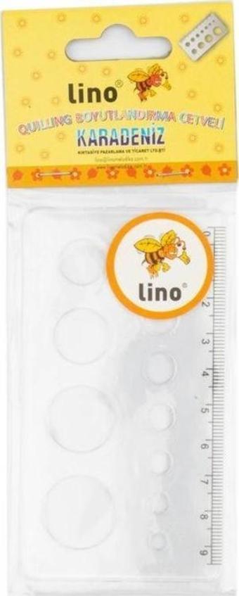 Lino Quilling Boyutlandırma Cetveli