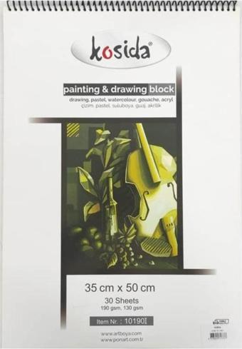 Ponart Kosida Painting & Drawing Blok 35x50 cm 190 gr 30 yp