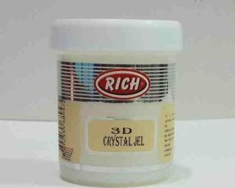 Rich 3D Kristal Jel (Şeffaf Rölyef Pasta) 150 cc.