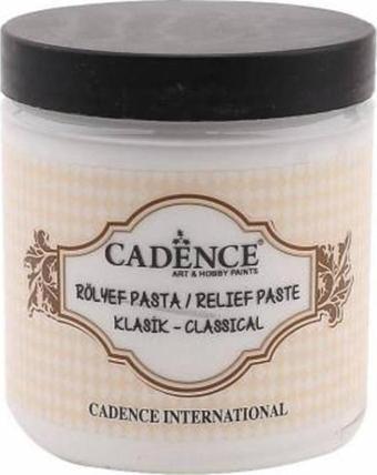 Cadence Klasik Rölyef Pasta 250 ml. (450 gr.)