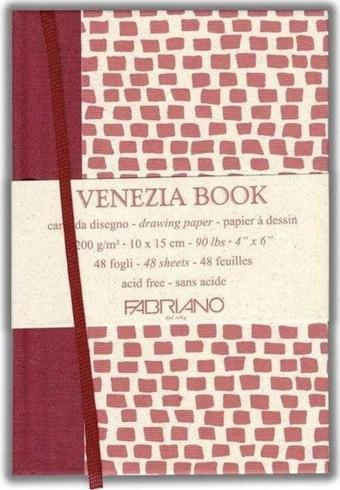 Fabriano Venezia Book Çizim ve Boyama Defteri 200 gr. 10x15 cm. 48 yp.