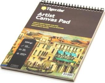 Tigertint Artist Canvas Pad Tuval Defteri A5 10 Yaprak