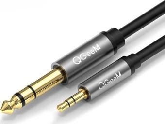 Qgeem QG-AU02 3.5mm To 6.35mm Aux Audio Kablo 2M