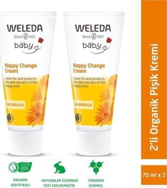 Weleda Baby Calendula Organik Pişik Kremi 2 x 75ml