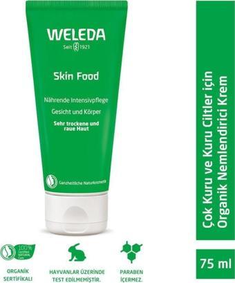 Weleda Skin Food Çok Kuru ve Kuru Ciltler İçin Nemlendirici ve Besleyici Organik Bakım Kremi 75ml