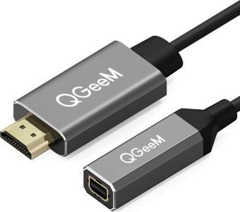 Qgeem QG-HD02 HDMI To Mini Display Port Dönüştürücü