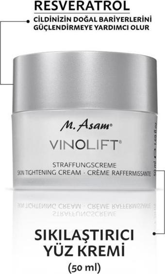 M.Asam Vino Lift Sıkılaştırıcı Yüz Kremi 50 ml