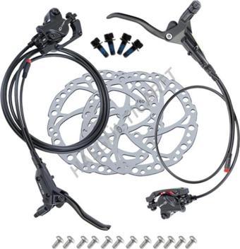 Hsgl E-bike Hidrolik Fren Set 2 Piston 3 Pin Güç Kesici Logan HD-M500E Hidrolik Fren Takımı DSC510