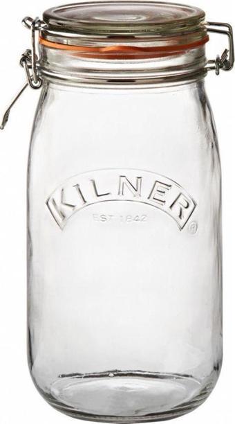 Kilner Klipsli Yuvarlak Kavanoz 1,5 Lt