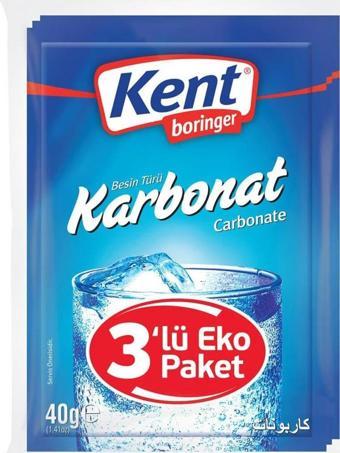 Kent Boringer 40g*3 adet Karbonat