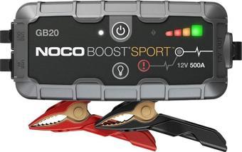 NOCO Genius GB20 12V 500Amp Ultrasafe Lityum Akü Takviye + Powerbank + Led Lamba