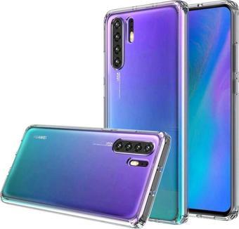 Huawei P30 Pro Kılıf FitCase Toz Koruma Tıpalı Şeffaf Arka Kapak