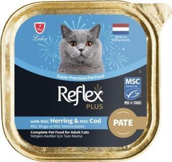 Reflex Plus Pate Ringa Ve Morina Balıklı Kedi Konservesi 85 GR