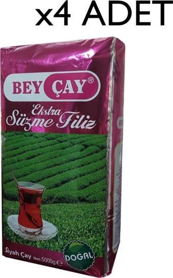 Bey Çay Ekstra Süzme Filiz Çay 5 Kg X 4 Ad. (20KG) Sepetum Toptan