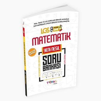 2025 8.Sınıf LGS Matematik 1.DÖNEM Dijital Çözümlü Soru Bankası Topaç Yayınları - İnformal Yayınları