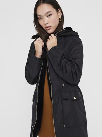 Only Onldahlia  Rev. Fur Parka OTW Kadın Mont