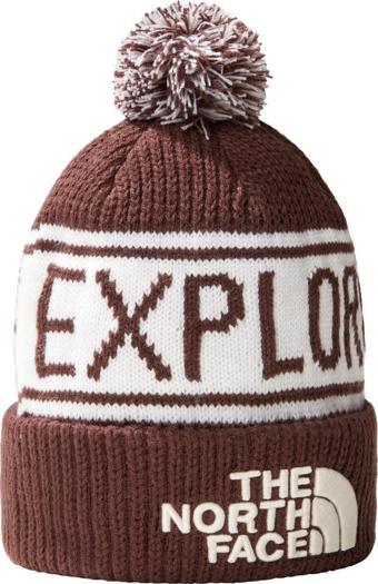 The North Face Retro Tnf Pom Beanie Unisex Bere