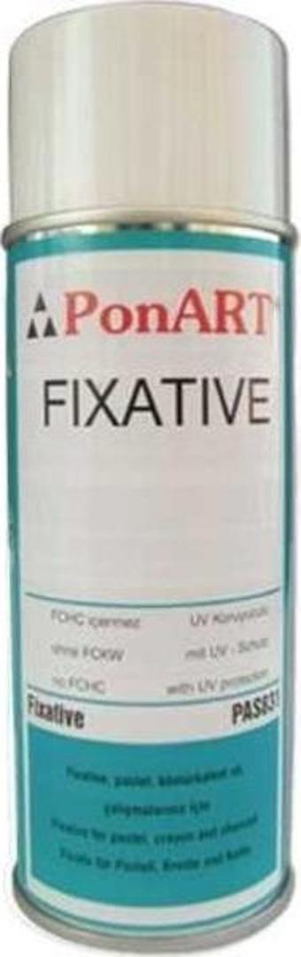 Ponart Fixative Sprey Pastel ve Füzen Koruyucu 400 ml.