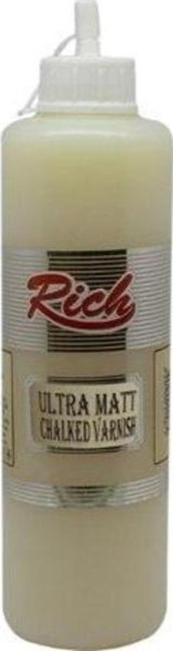 Rich Ultra Mat Chalked Su Bazlı Vernik 500 cc.