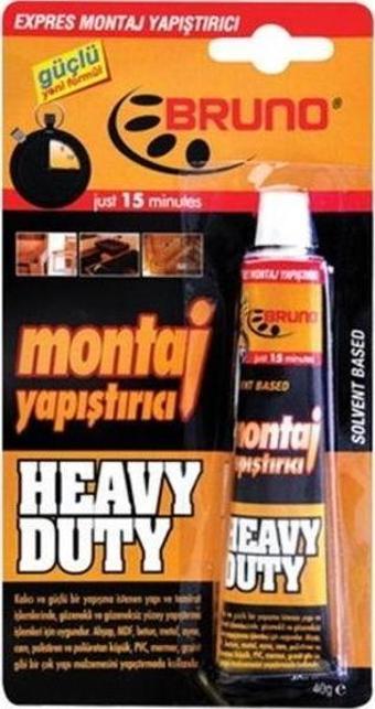 Bruno Montaj Yapıştırıcı 40 Gr.